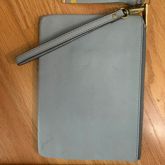 Fossil Grey Tassel Wristlet - Picture 7 of 11